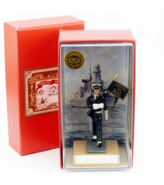 porte-Fanion de la frégate Forbin en coffret de présentation
