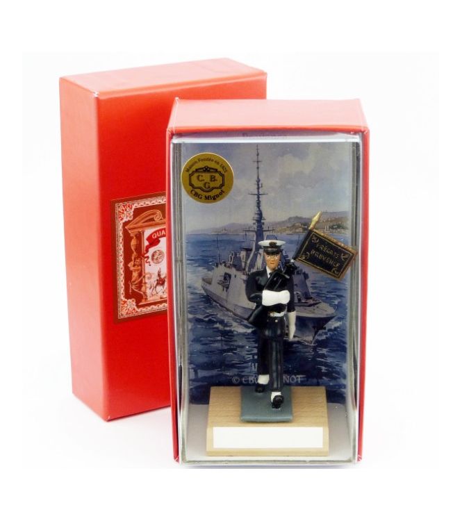 porte-Fanion de la frégate Provence en coffret de présentation