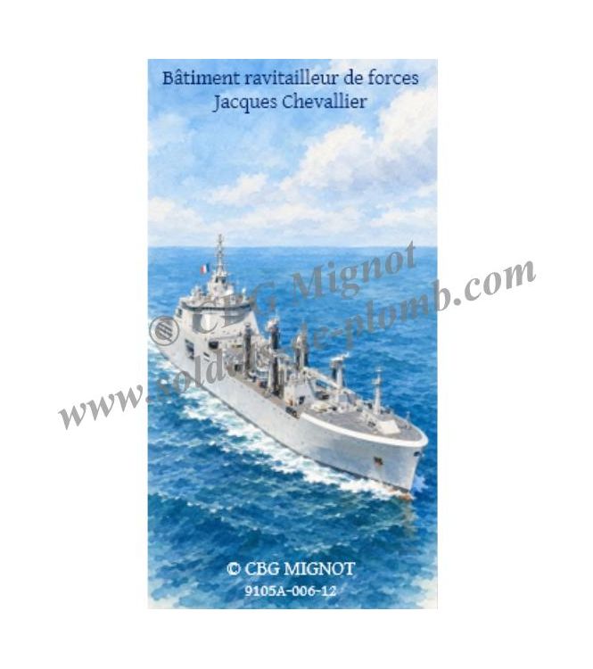 porte-Fanion du BRF Jacques Chevallier en coffret de présentation