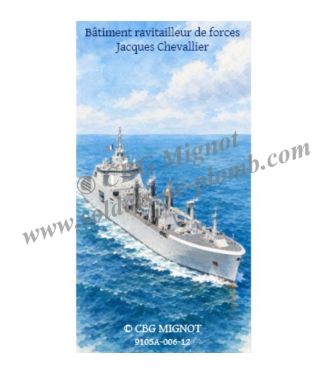 porte-Fanion du BRF Jacques Chevallier en coffret de présentation