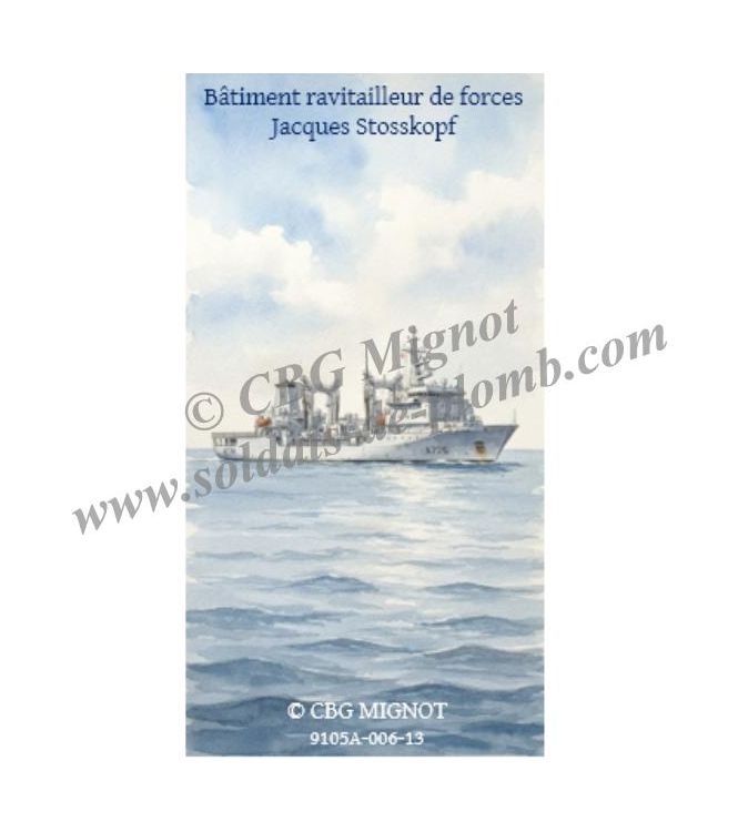 porte-Fanion du BRF Jacques Stosskopf en coffret de présentation