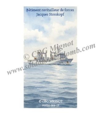 porte-Fanion du BRF Jacques Stosskopf en coffret de présentation