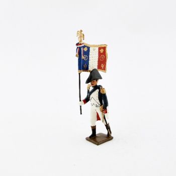 drapeau des grenadiers de la garde en tenue de campagne (1814)