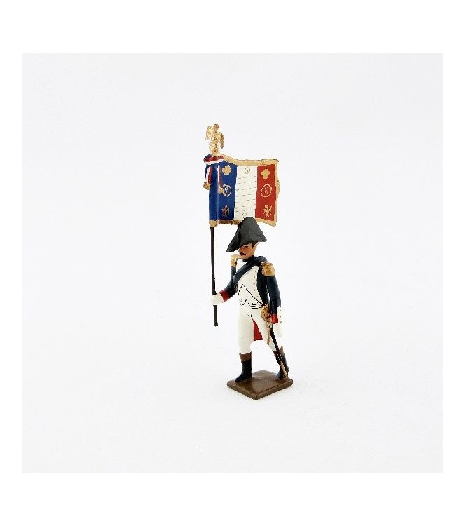 drapeau des grenadiers de la garde en tenue de campagne (1814)