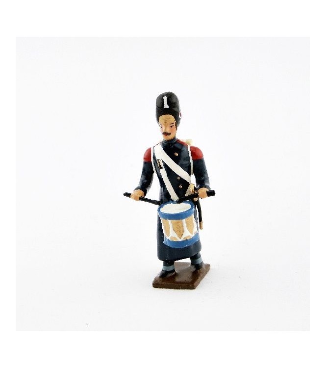 tambour (d'ordonnance) des grenadiers de la garde en tenue de route (1804-1812)
