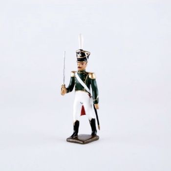 officier des flanqueurs-grenadiers de la garde (1813)