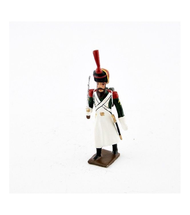 sapeur de l'infanterie de marine avec scie