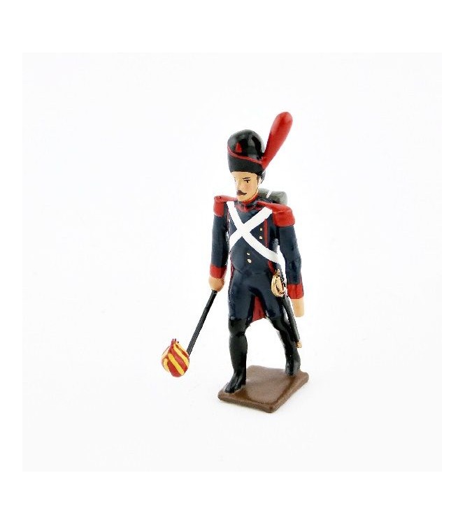 artilleur de la garde avec boutefeu (mèche)