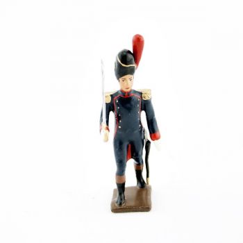 officier des artilleurs a pied (au défilé) (1809)