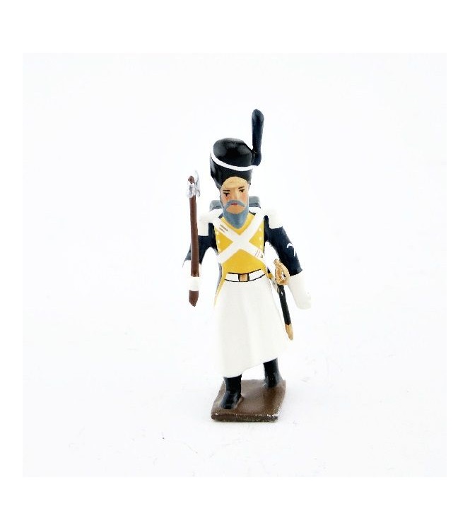 sapeur de la legion de la vistule avec hache