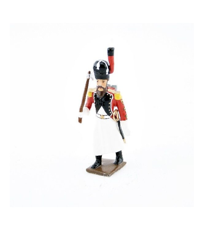 sapeur du 3e regiment suisse avec hache