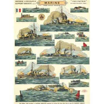 planche à découper : Marine (reproduction)