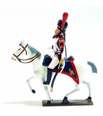 sapeur des grenadiers à cheval avec scie