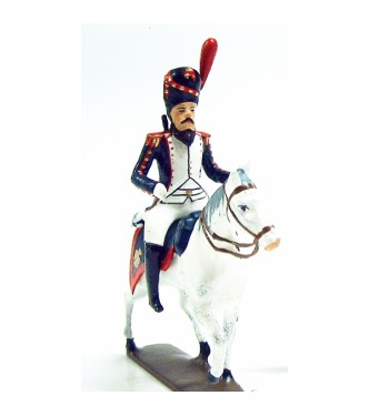 sapeur des grenadiers à cheval avec hache