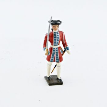 officier des grenadiers de la garde suisse louis xiv (1670)