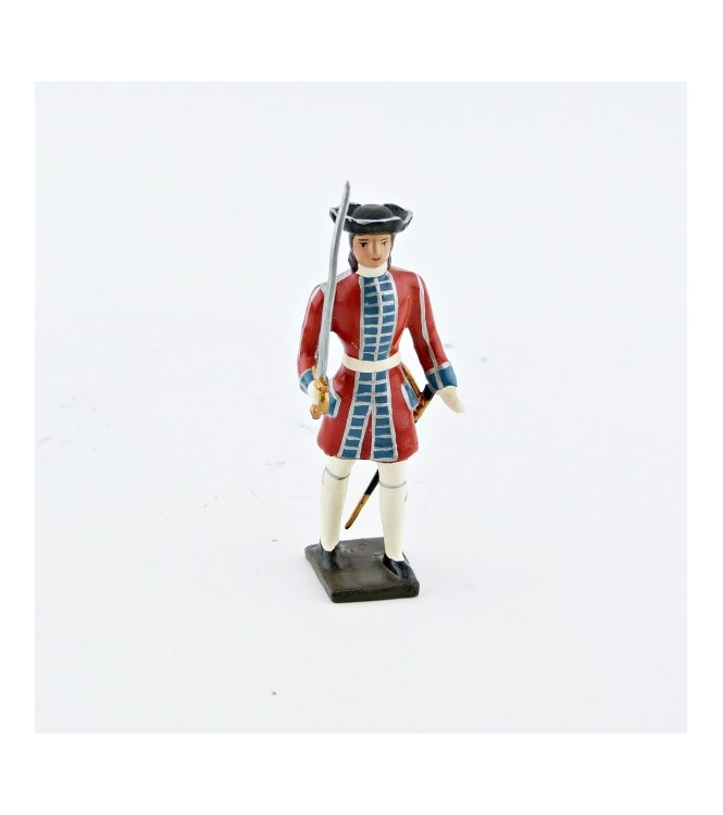 officier des grenadiers de la garde suisse louis xiv (1670)