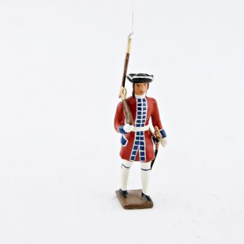 grenadier de la garde suisse de louis xiv avec fusil