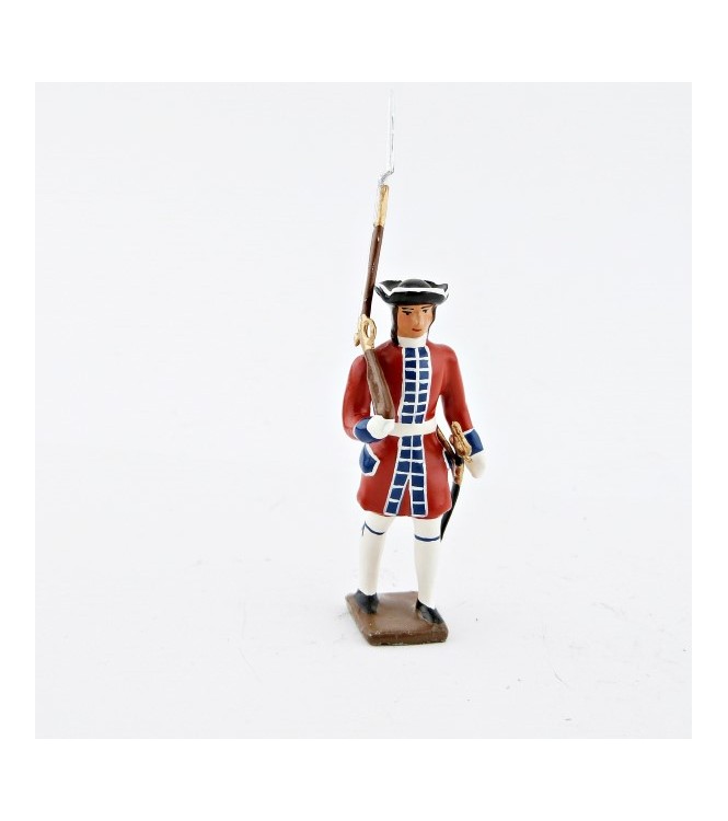 grenadier de la garde suisse de louis xiv avec fusil