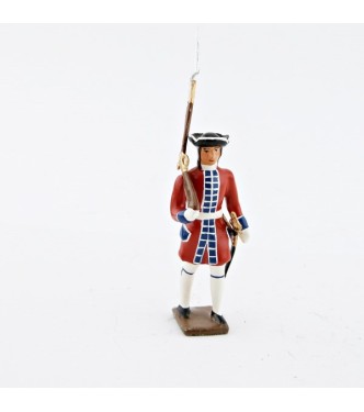 grenadier de la garde suisse de louis xiv avec fusil