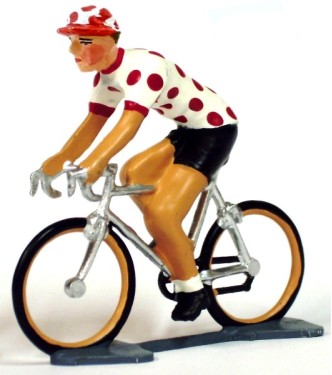 Maillot à pois - meilleur grimpeur, "roi des montagnes"