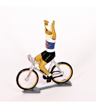 Maillot Anglais, bras en l'air