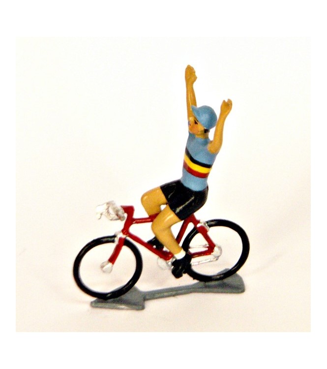 Maillot Belge, bras en l'air