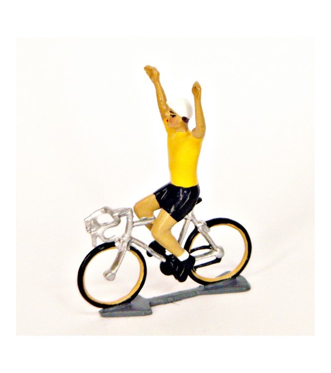 Maillot jaune bras en l'air