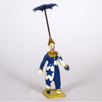 clown avec parapluie