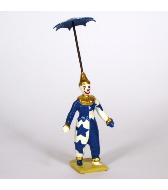 clown avec parapluie