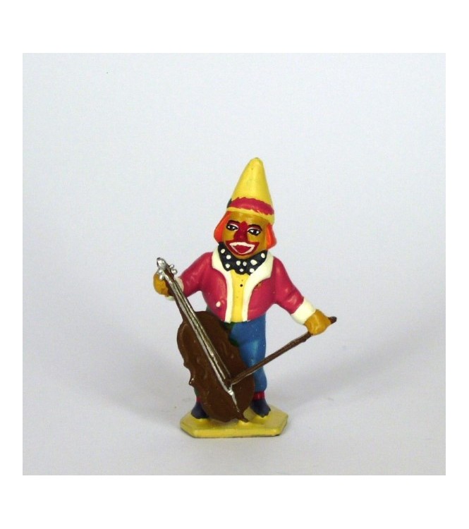 clown nain avec violoncelle