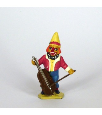 clown nain avec violoncelle