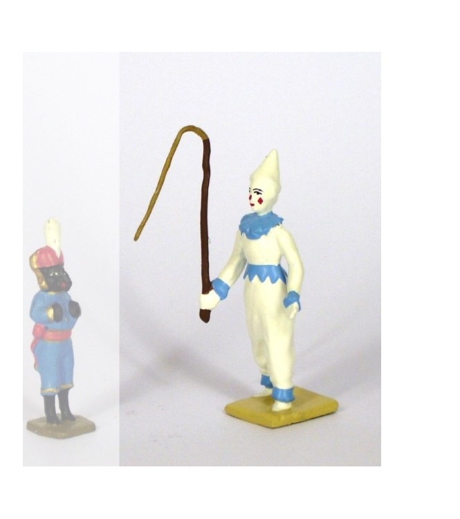 clown avec fouet
