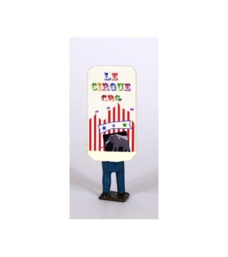 homme sandwich - "le Cirque"