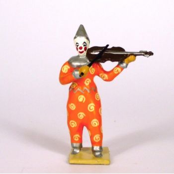 clown avec violon