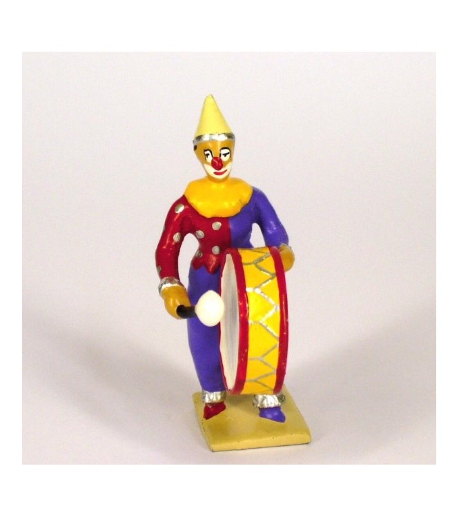 clown avec grosse caisse