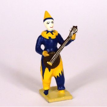 clown avec banjo