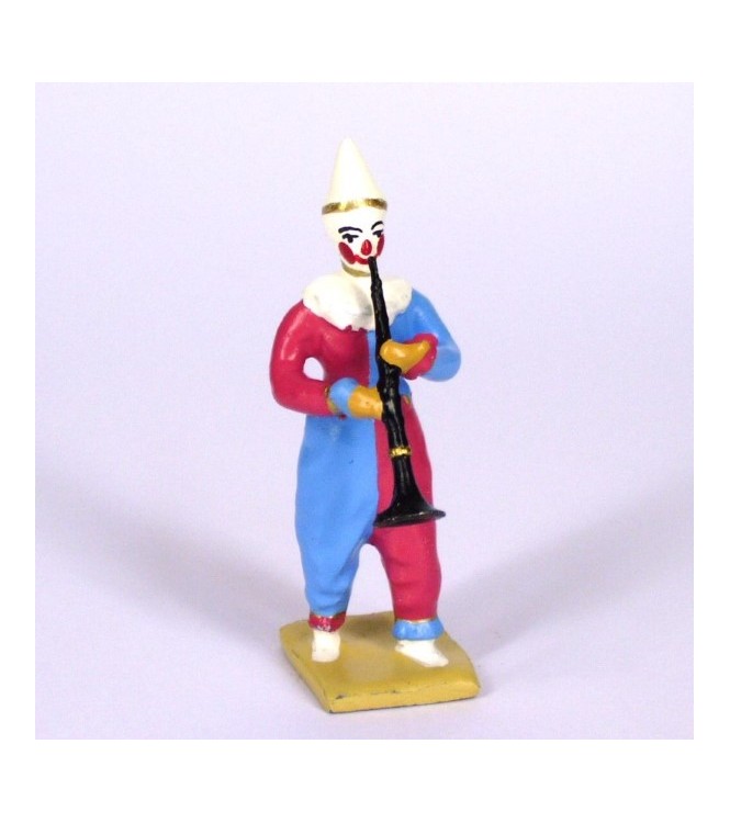 clown avec clarinette