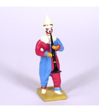 clown avec clarinette