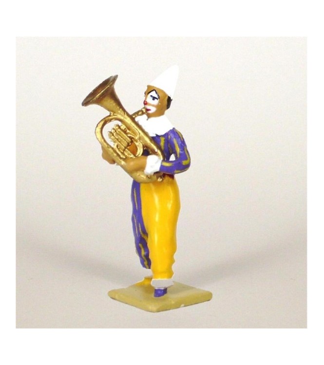 clown avec petit tuba