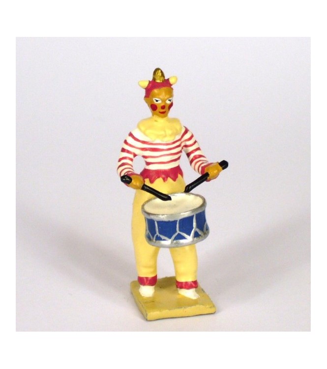 clown avec tambour