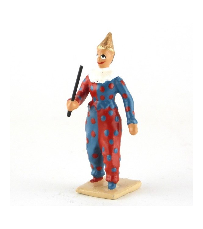 chef des clowns musiciens avec baguette