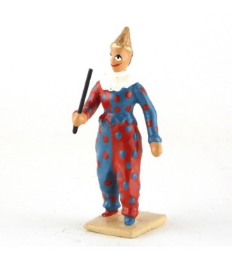 chef des clowns musiciens avec baguette