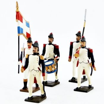 officier des volontaires (1793) et de l'infanterie révolution (1794) (0024B-001)