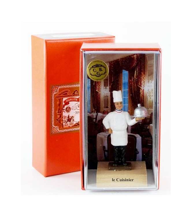 le Cuisinier avec cloche en coffret de luxe