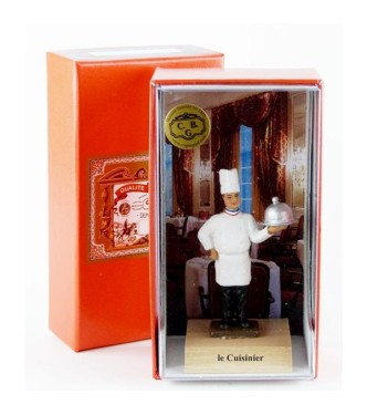 le Cuisinier avec cloche en coffret de luxe