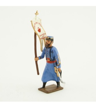 drapeau des zouaves pontificaux (1870)