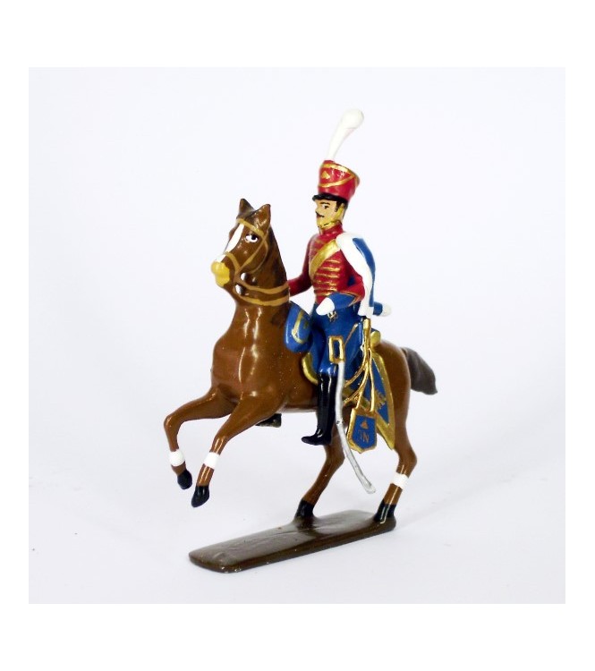 officier du 13e régiment de hussards (1808)