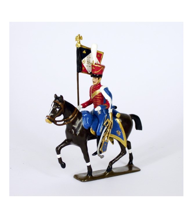 etendard du 13e régiment de hussards (1808)