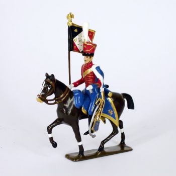 etendard du 13e régiment de hussards (1808)