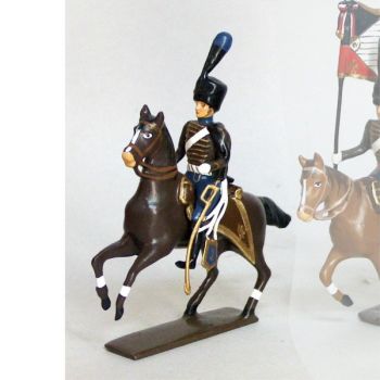 officier de la compagnie d'elite du 2e hussards (1808)